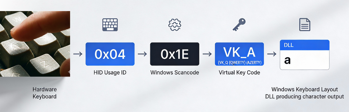 Windows Keyboard Chain