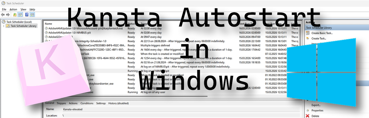 Kanata Task Scheduler